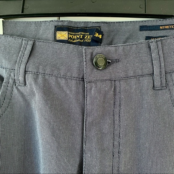 Men’s NWT Point Zero Striped Casual Jeans sz34 - Picture 1 of 6